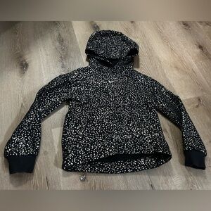 Nike Black and Gold Star Hoodie
